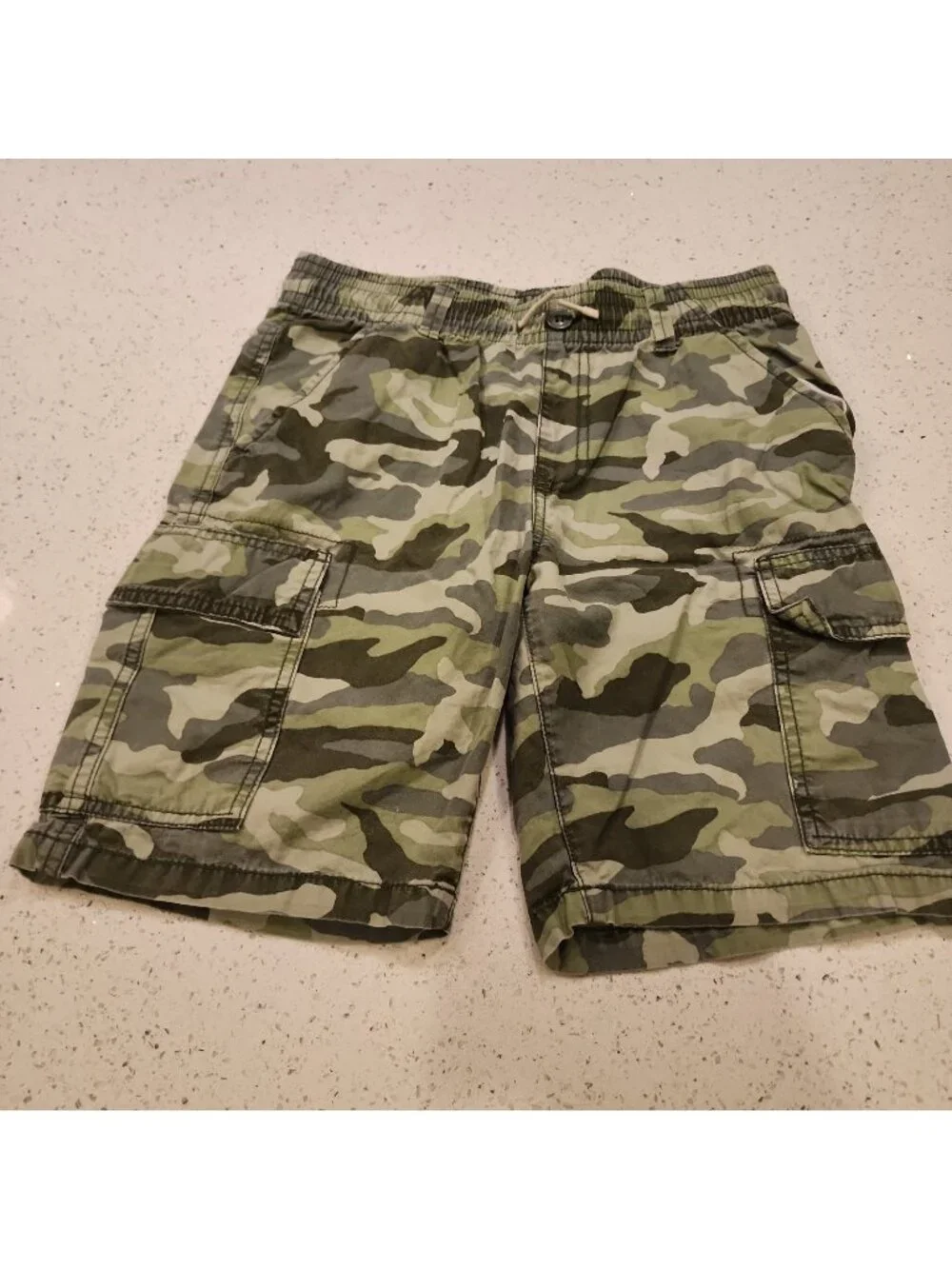 The Children's Place Boys Camouflage Shorts 10 Husky